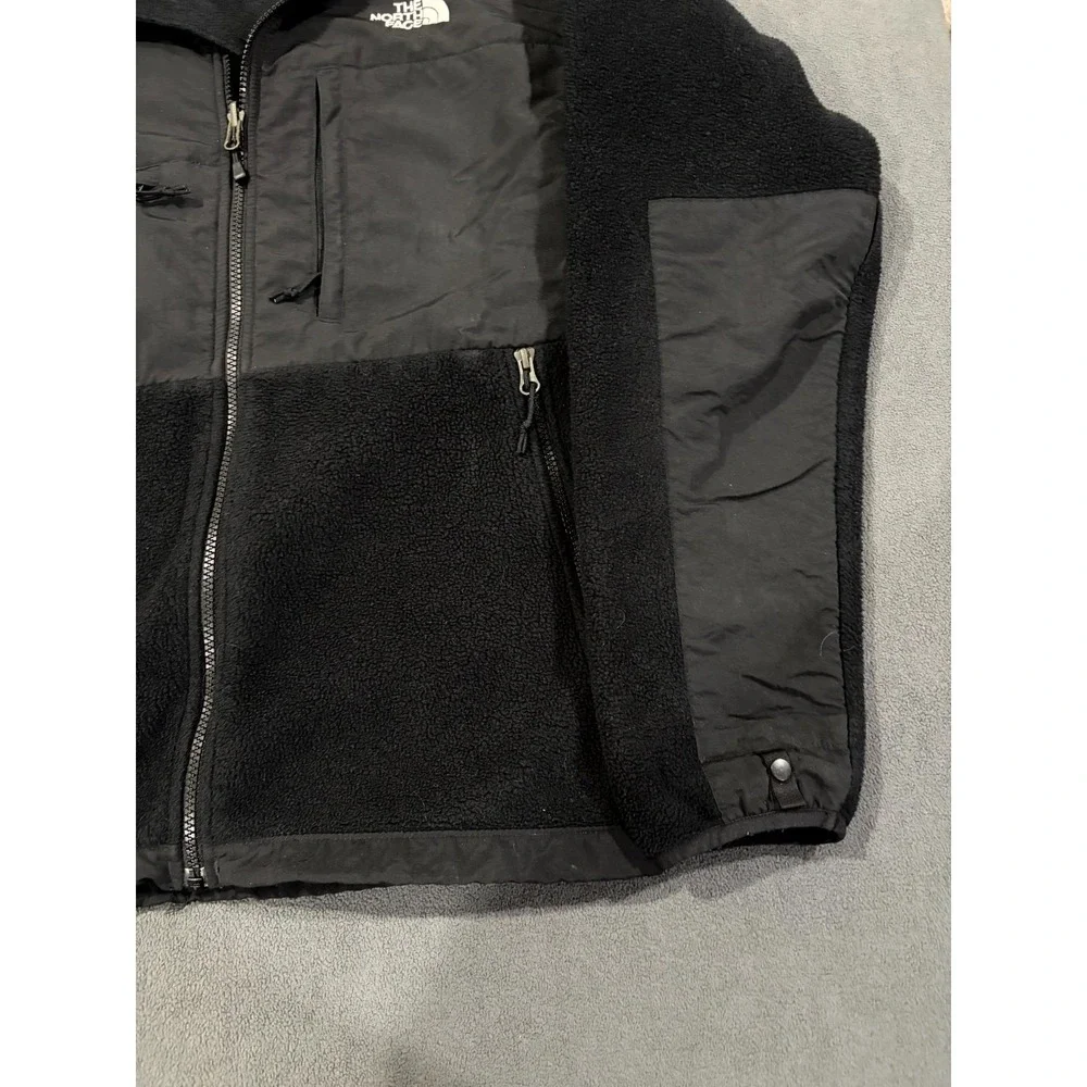 The North Face Retro Denali Jacket Mens Medium Black Fleece Polartec‎ Full Zip